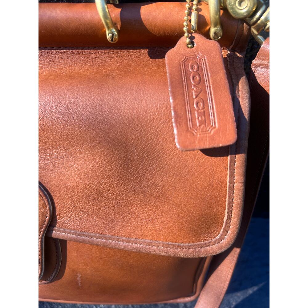 Coach Willis vintage British Tan Crossbody Bag 9927 - Picture 3 of 8